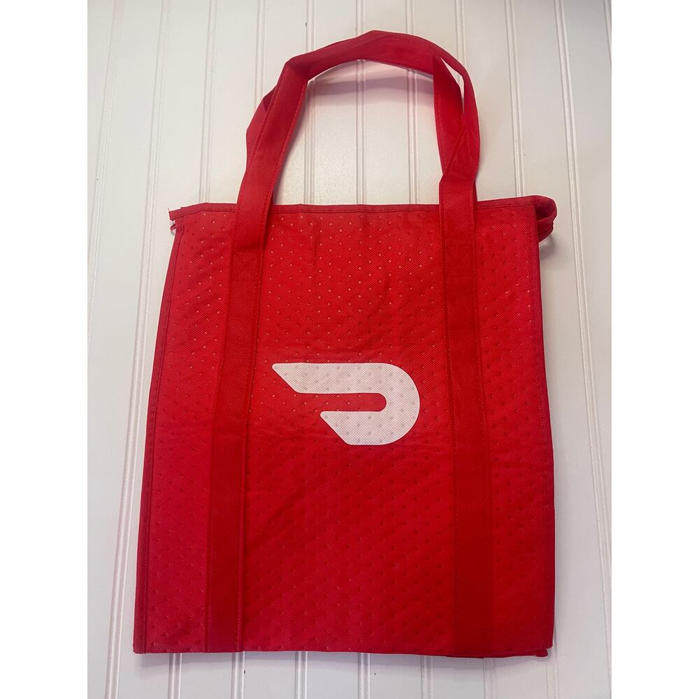 DoorDash Insulated Food Delivery Bag Tote Excellent Condition 15X13X9